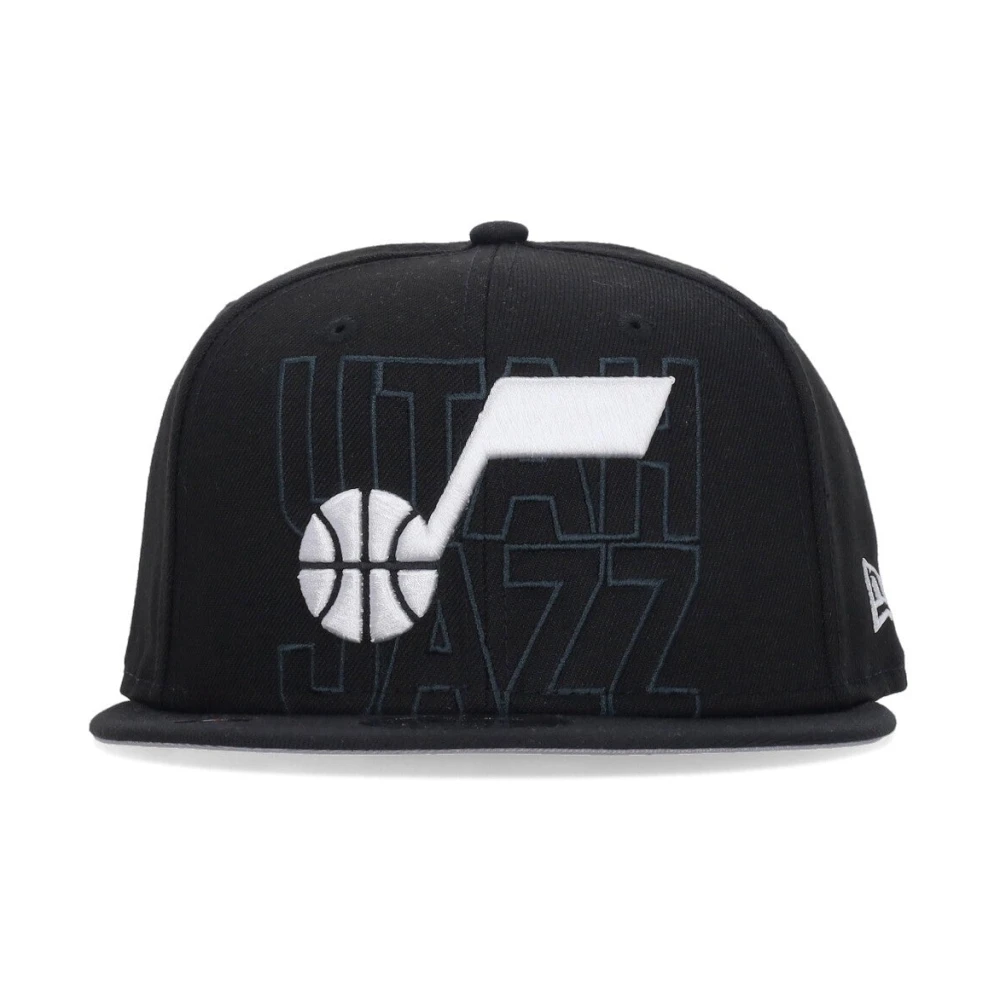 new era Utah Jazz Platklep Pet Black Unisex