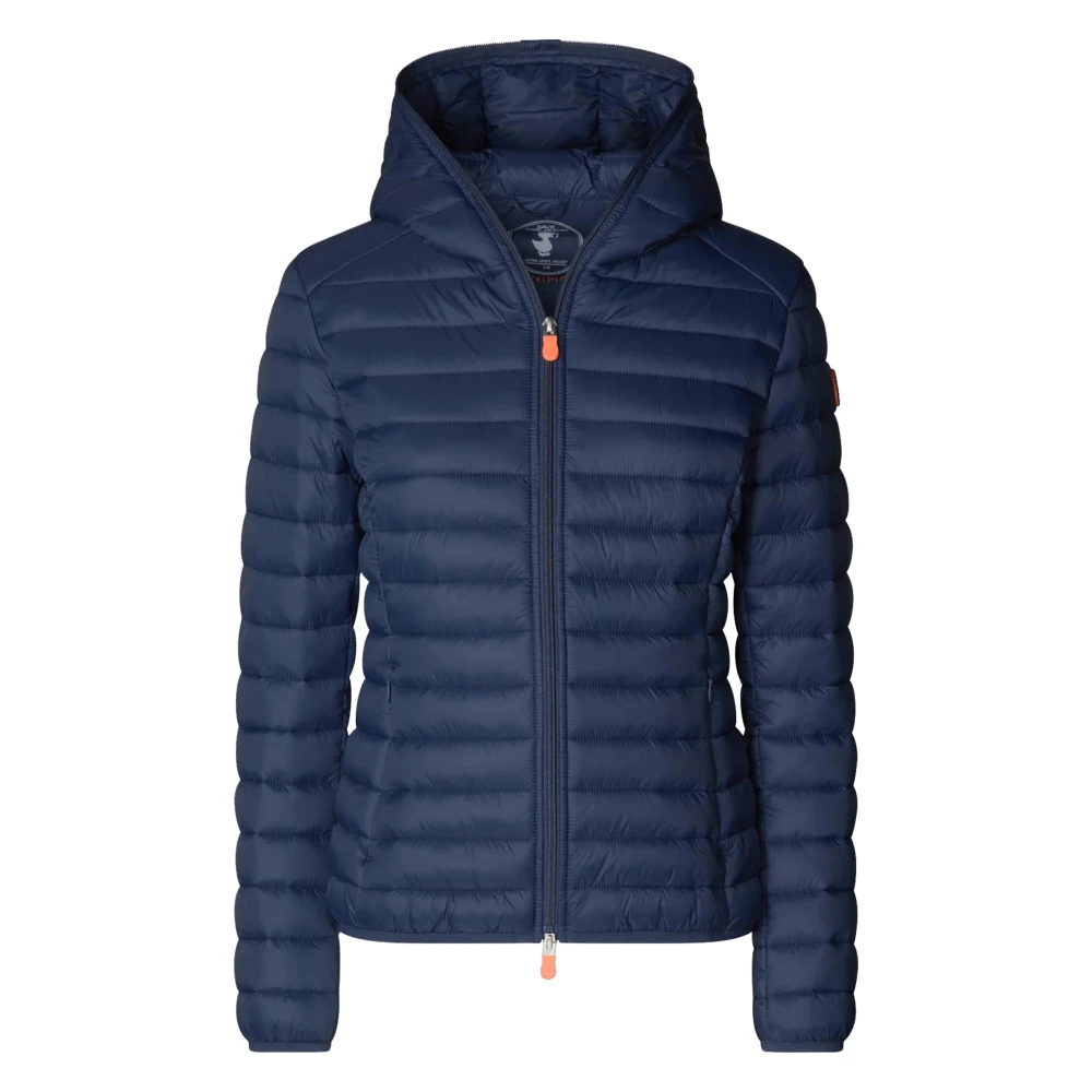 Save The Duck Marineblauwe Daisy Bloemenjas Blue Dames