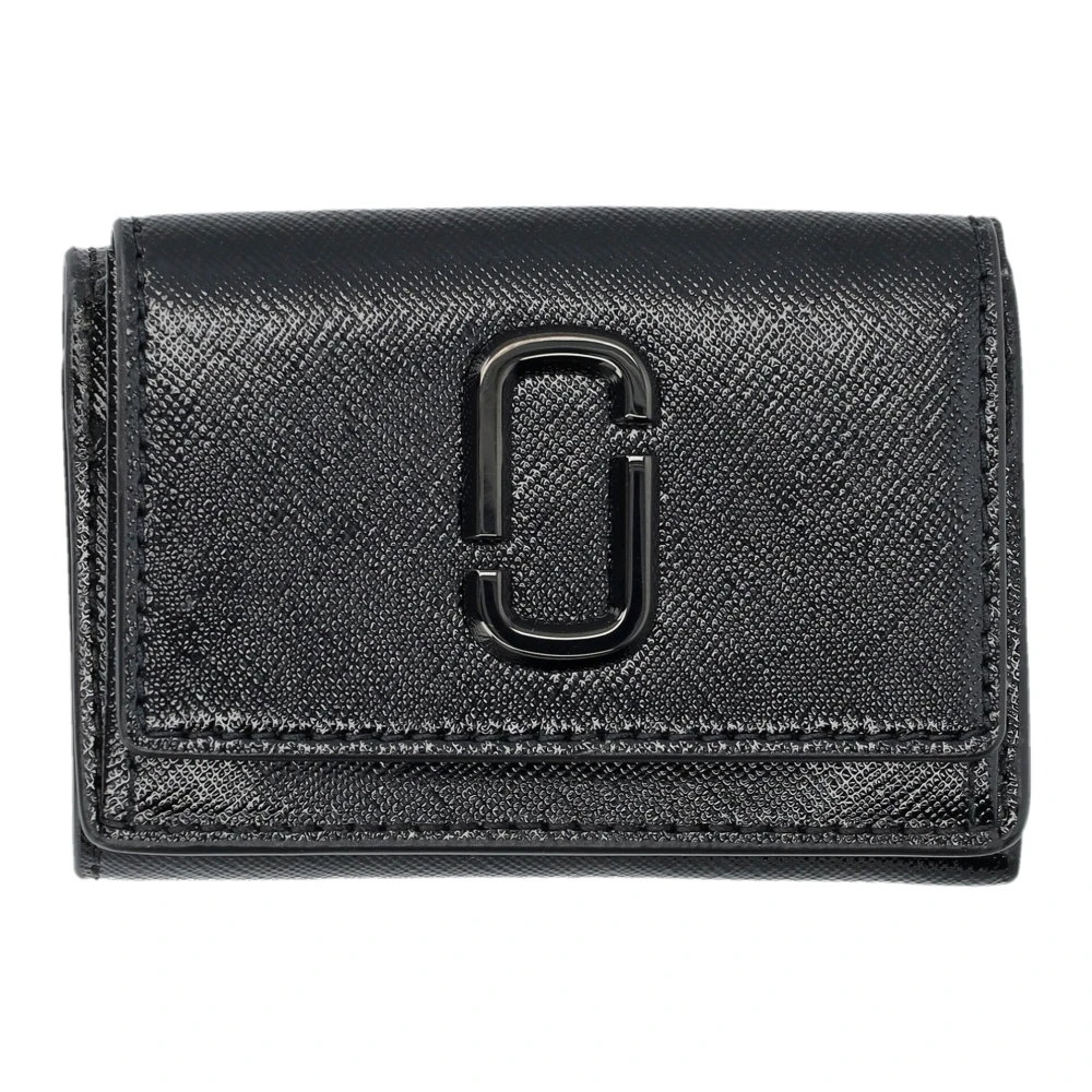 Marc Jacobs Zwarte Trifold Portemonnee Dames Accessoires Black Dames