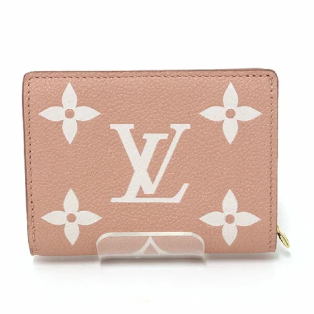 Louis Vuitton Vintage Pre-owned Fabric wallets Pink Dames