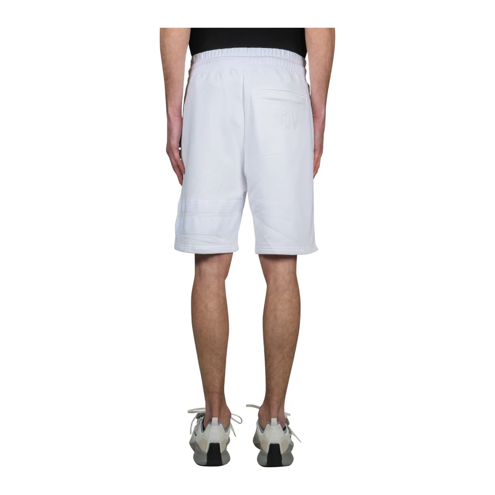Gcds Stijlvolle Bermuda Shorts voor Mannen White Heren