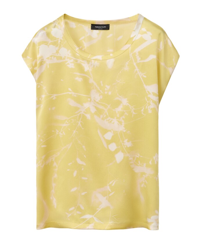 haut-de-blouse-en-soie-jaune