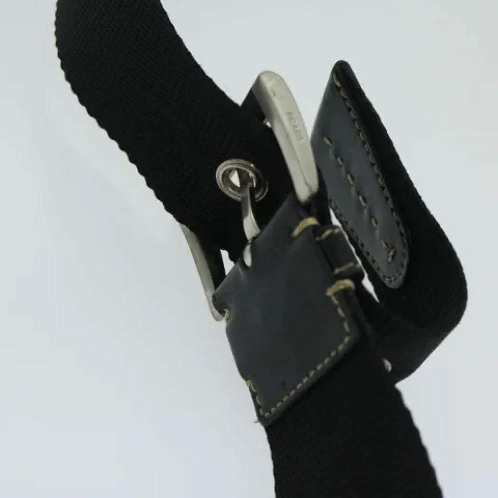 Prada Vintage Pre-owned Nylon prada-bags Black Dames