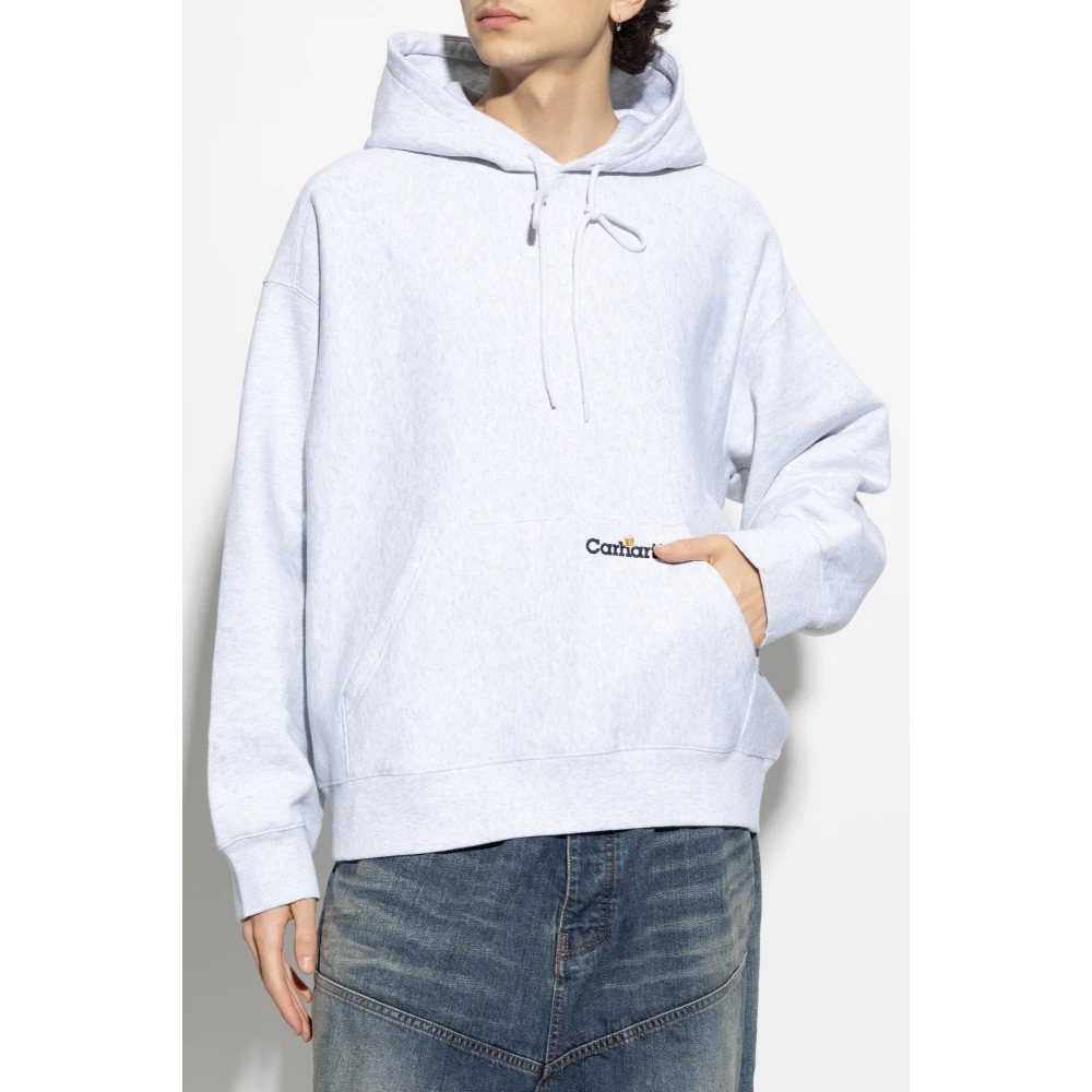 Carhartt WIP Capuchontrui Gray Heren