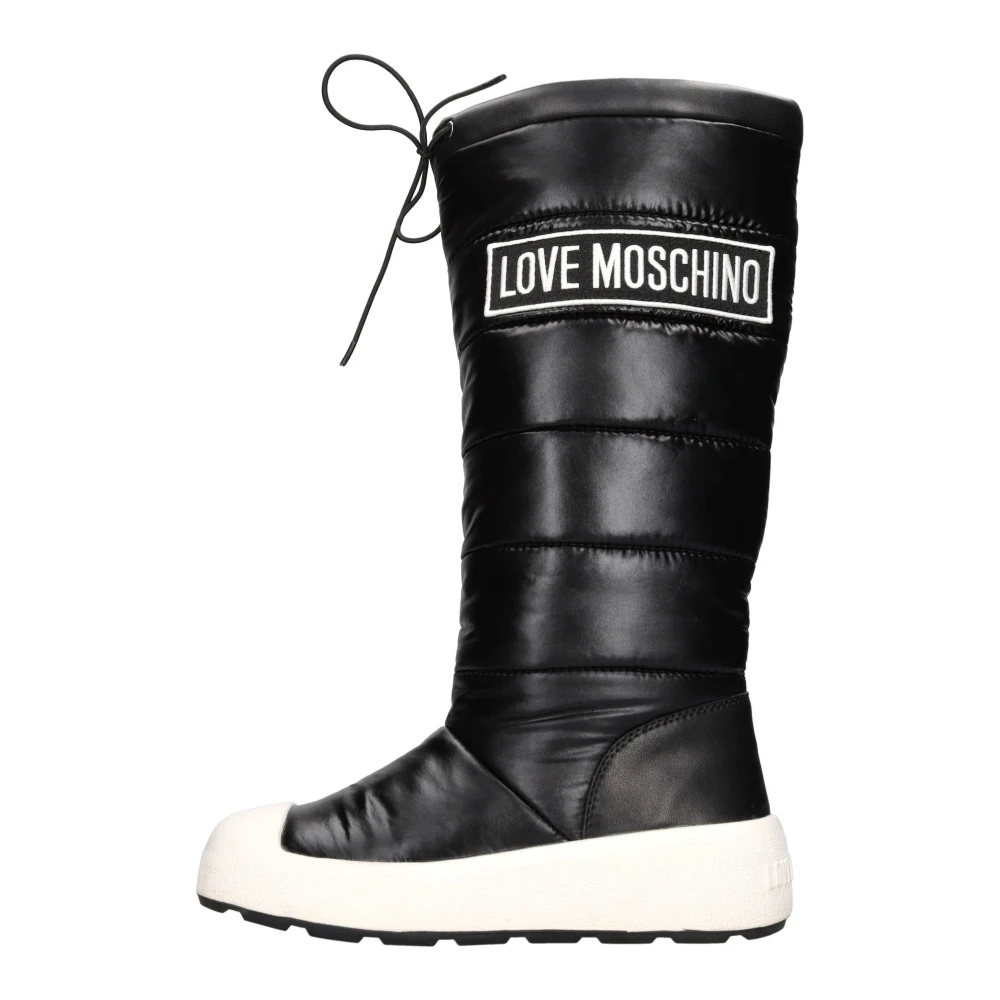 Love Moschino Women's Black Stiefel Schwarz