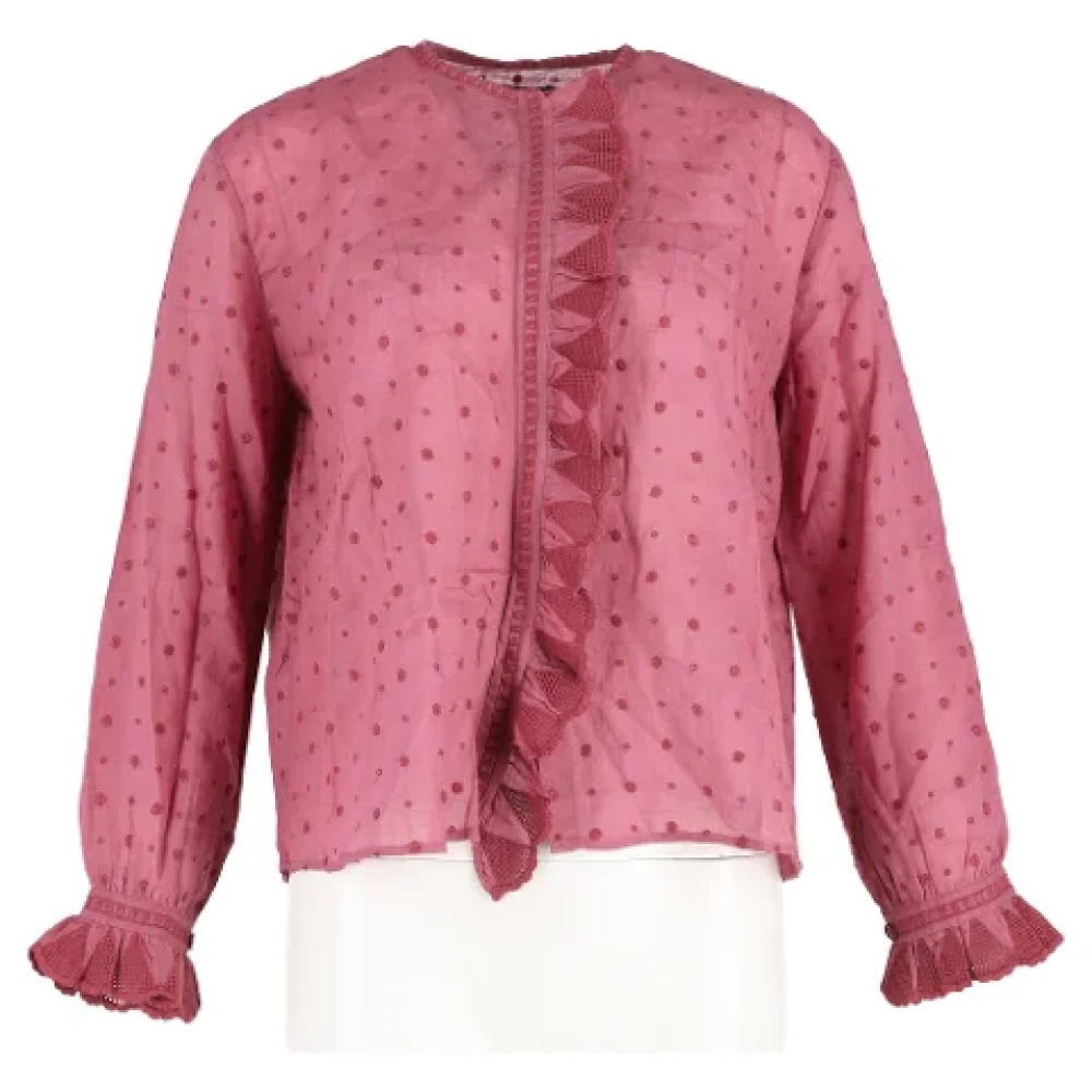 Isabel Marant Pre-owned Cotton tops Pink Dames