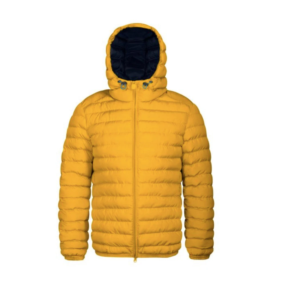 Invicta Korte herenjas met capuchon in diverse kleuren Yellow Heren