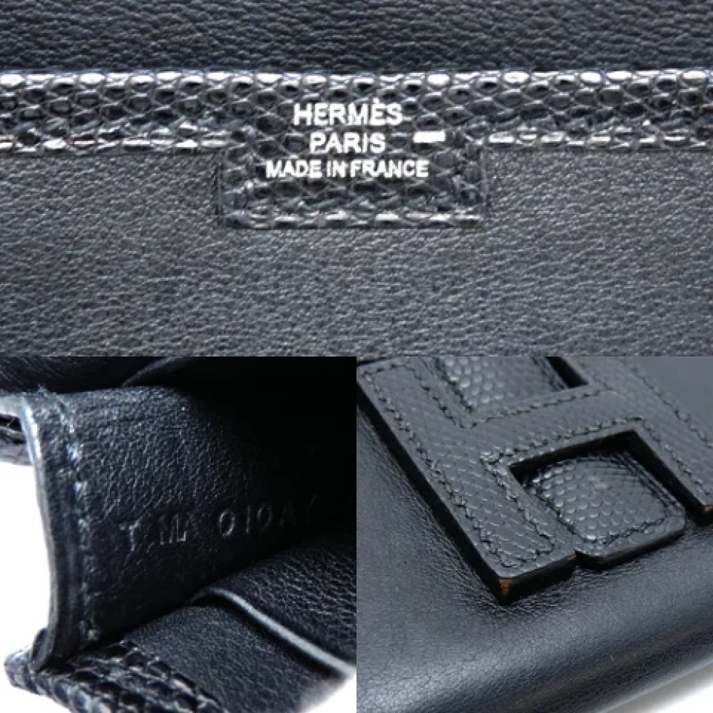Hermès Vintage Pre-owned Fabric clutches Black Dames