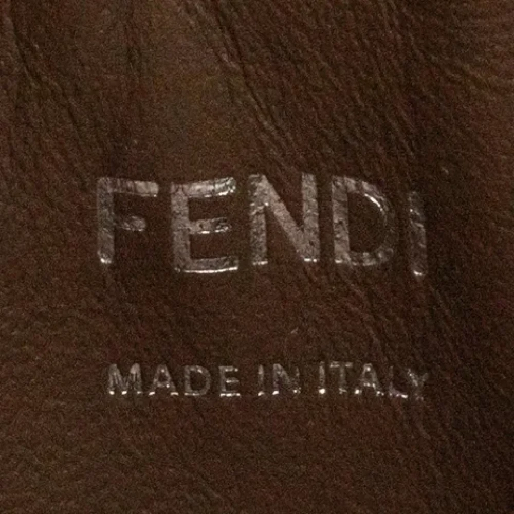 Fendi Vintage Pre-owned Leather fendi-bags Red Dames