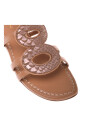 lizard-print-leather-sandal