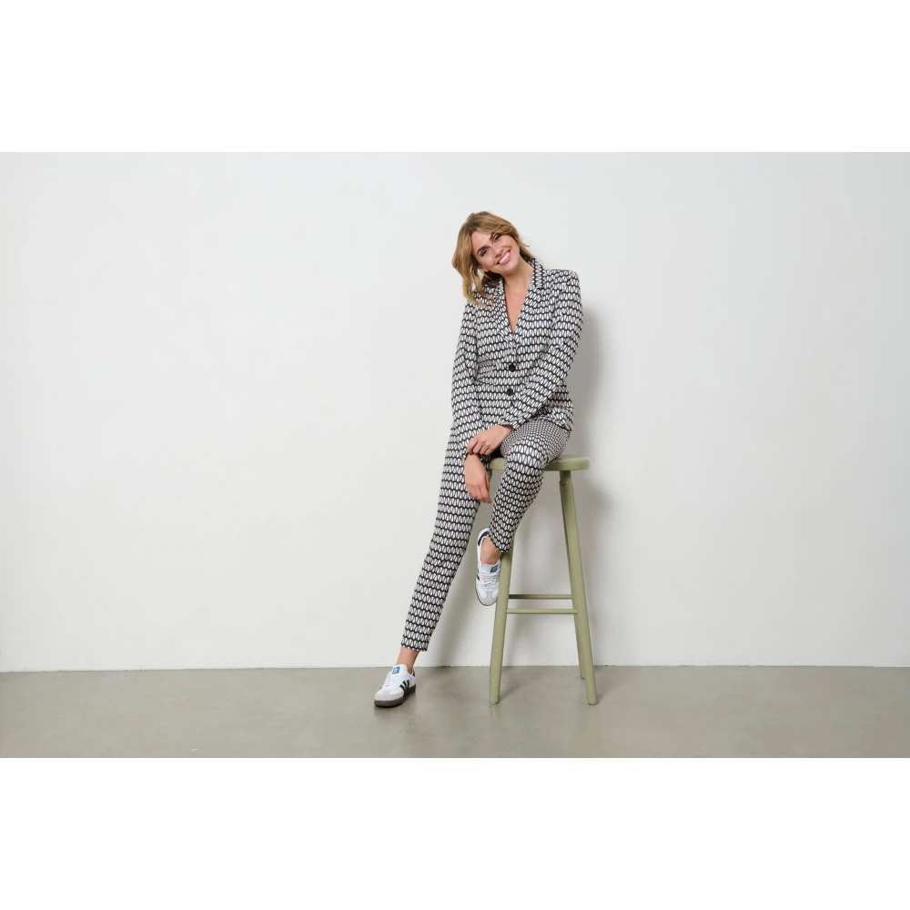 &Co Woman Zwart Multi Drop Broek Black Dames