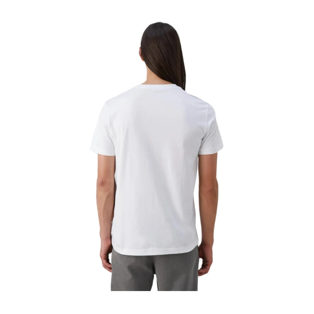 Calvin Klein Monogram Echo Graphic T-shirt White Heren