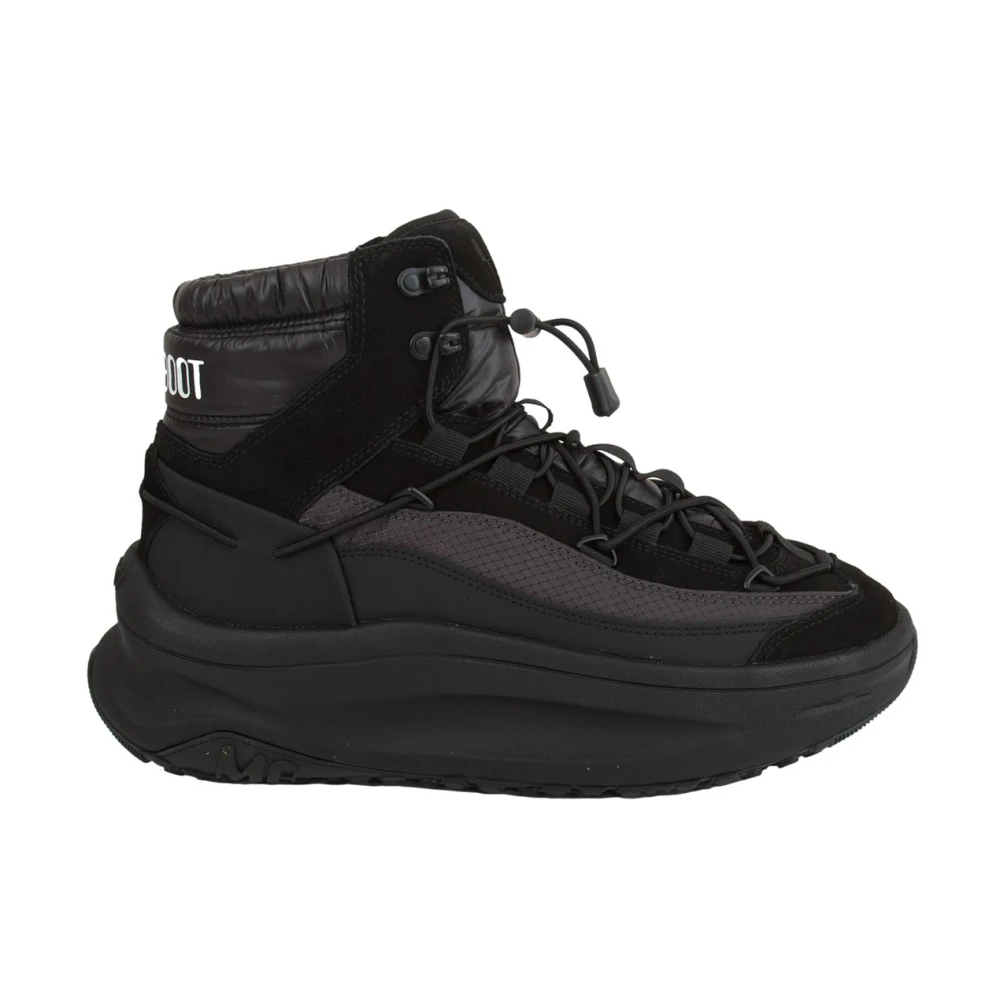 Moon Boot Uomo Nero - Moon247 Xlace Mid - Sport - 45 Eu
