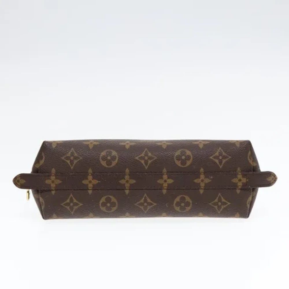 Louis Vuitton Vintage Pre-owned Canvas pouches Brown Dames