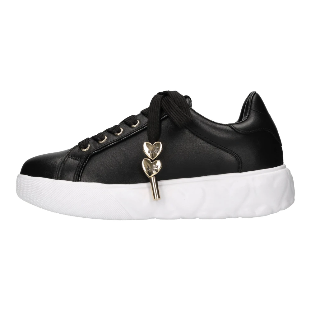 Love Moschino Women's Black Sneakers Schwarz