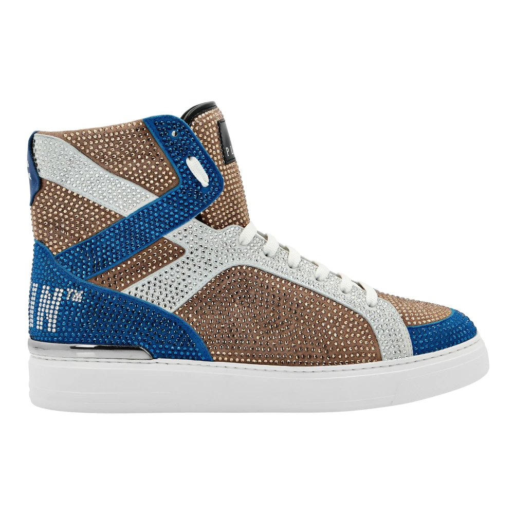 Philipp Plein Money Beast Hi-Top Sneakers Heren Schoenen Beige