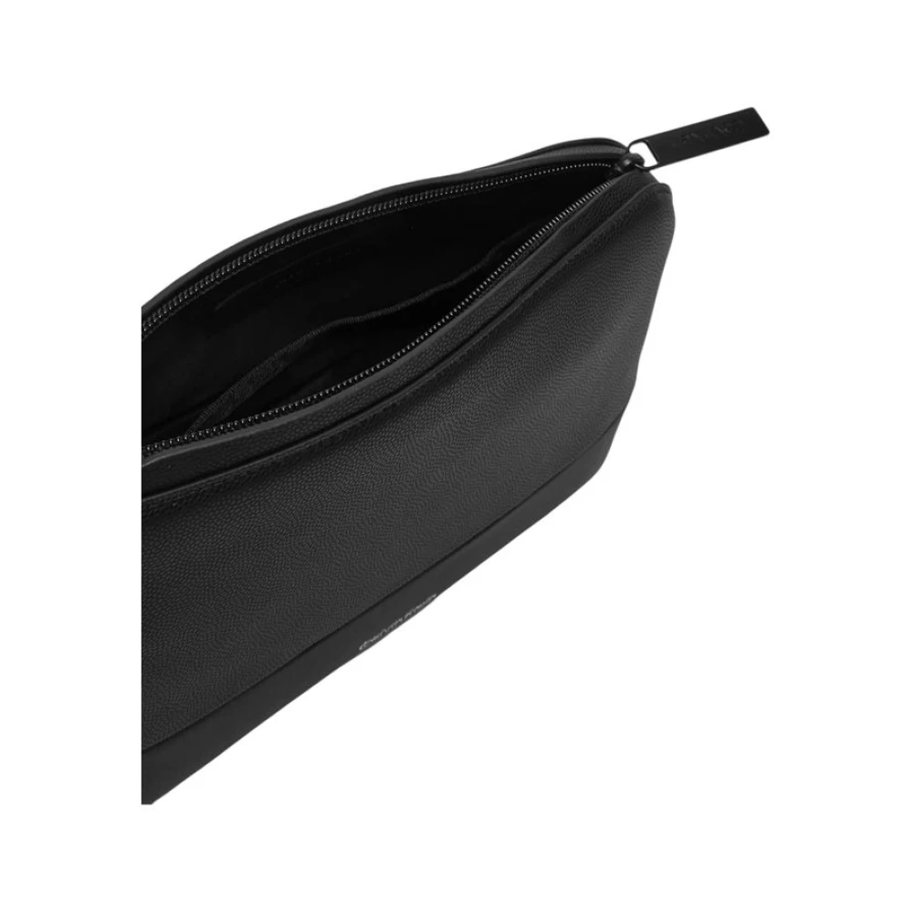 Calvin Klein Zwart gerecycled polyester reisset Black Heren