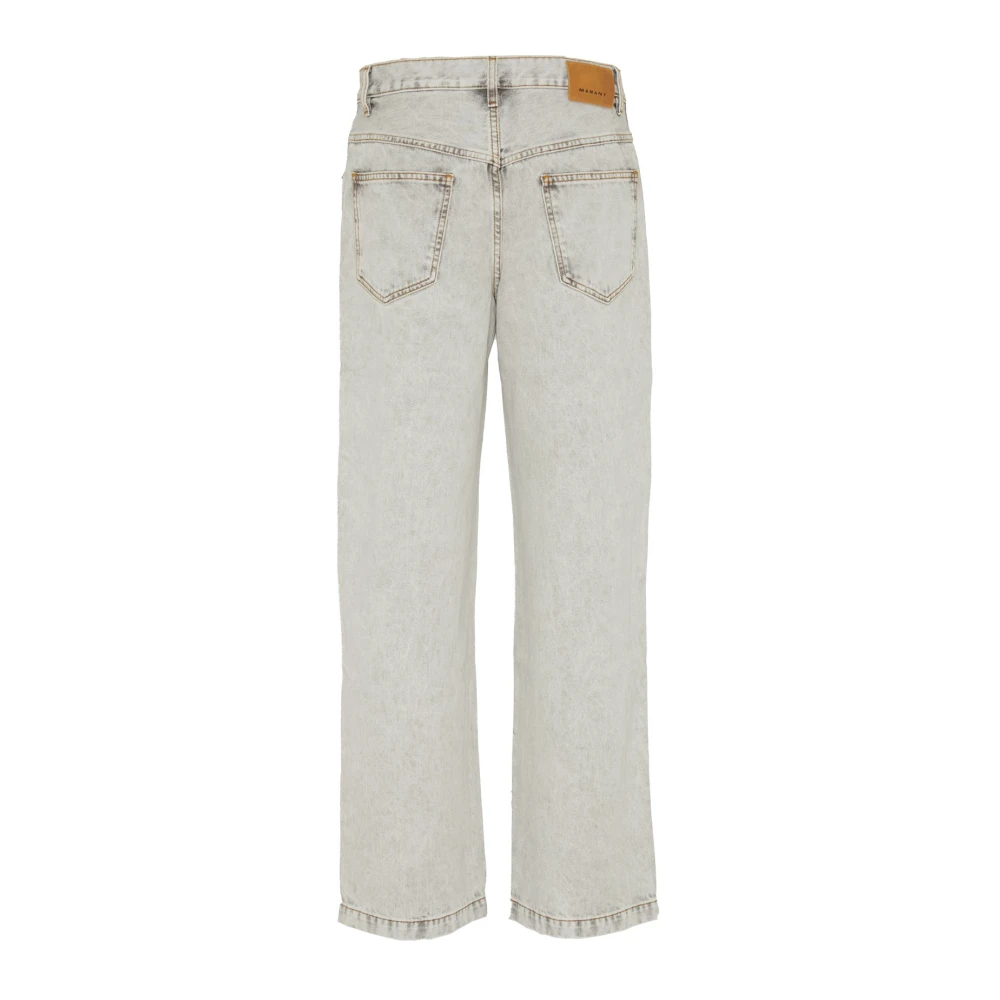 Isabel marant Stijlvolle Denim Jeans voor Mannen Gray Heren