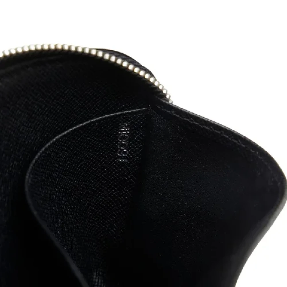 Louis Vuitton Vintage Pre-owned Leather wallets Black Heren