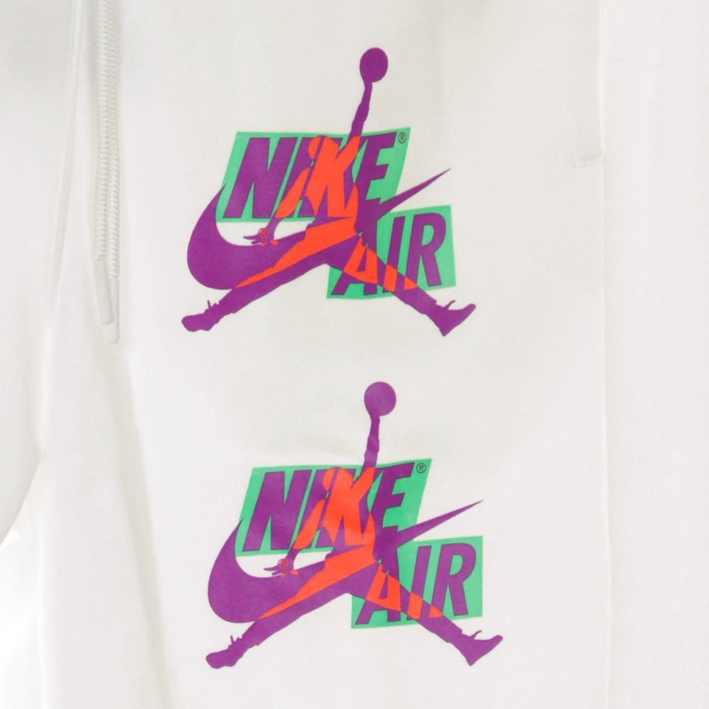 Jordan Klassieke witte sweatpants voor heren White Dames