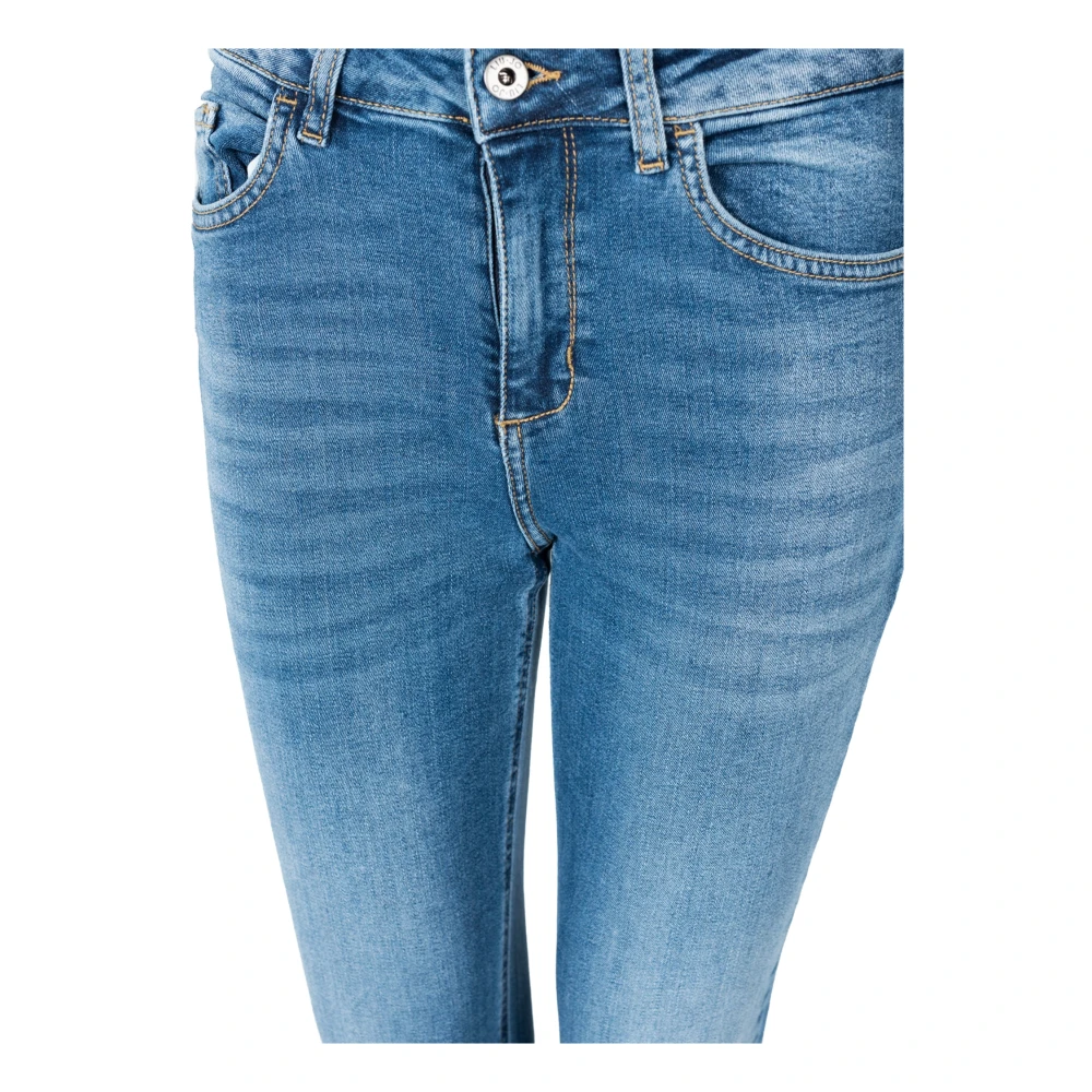Liu Jo Slim Fit High Waist Jeans Blue Dames