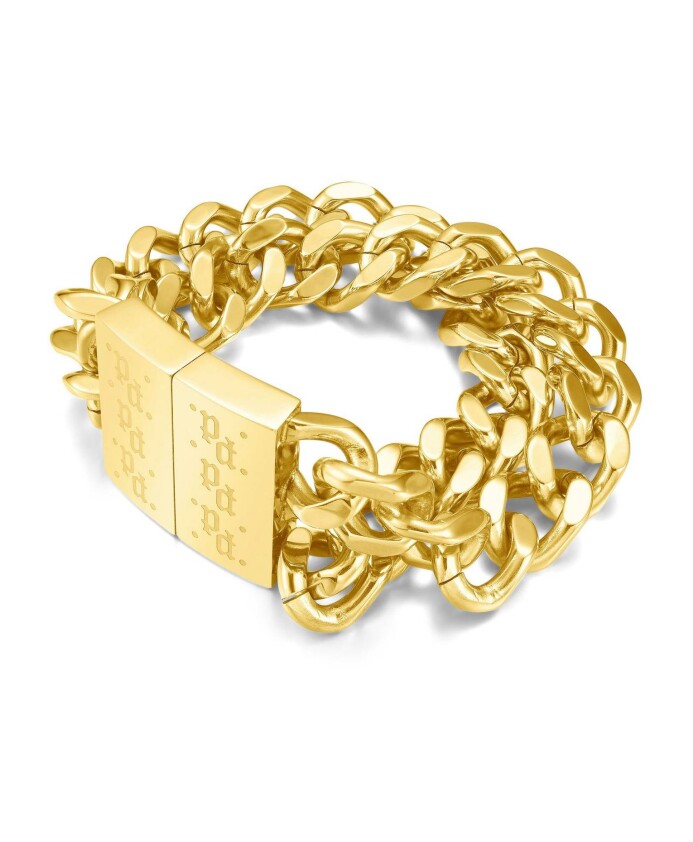 mens-stainless-steel-22-5-cm-yellow-gold-colored-signature-link-peagb0001723