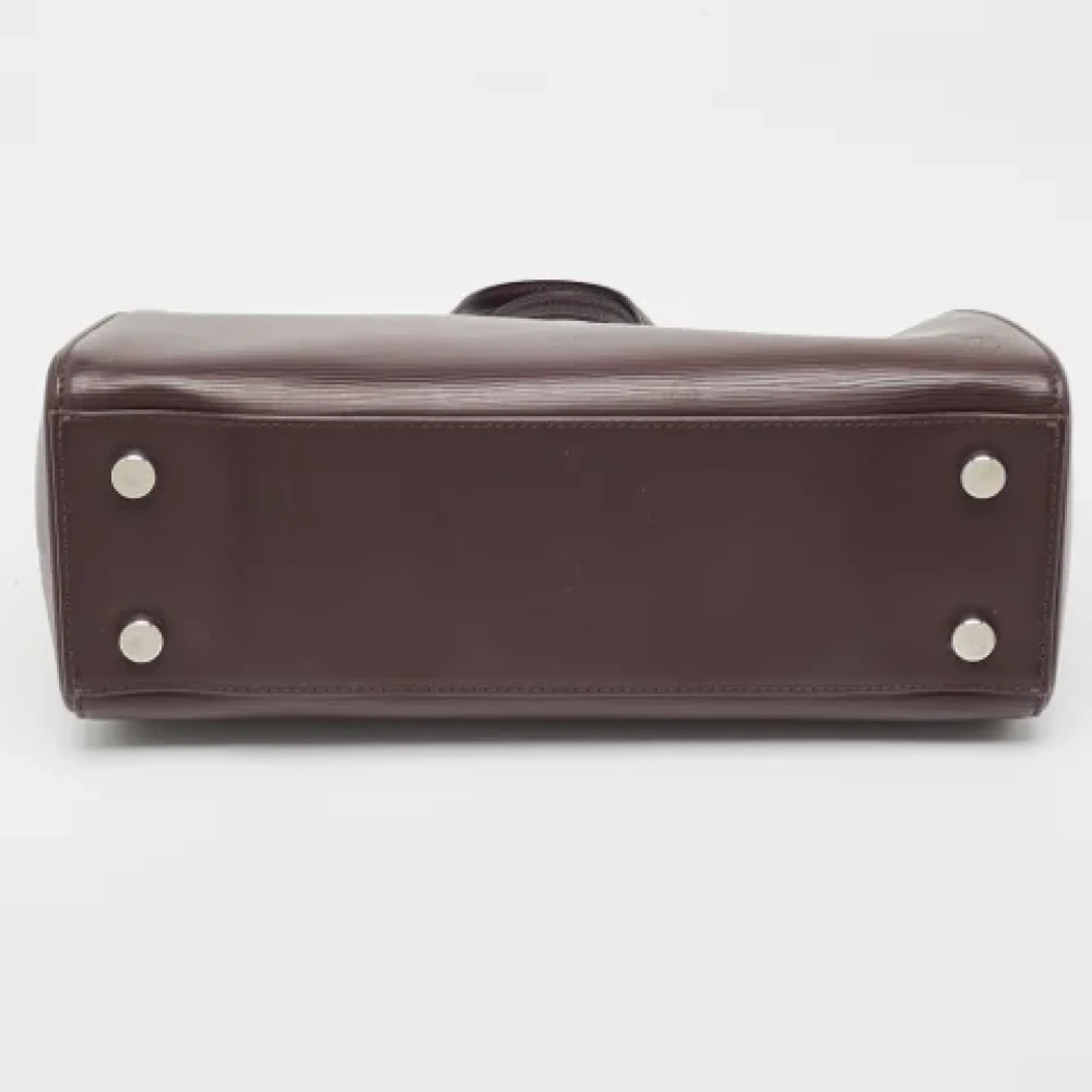 Louis Vuitton Vintage Pre-owned Leather louis-vuitton-bags Brown Dames