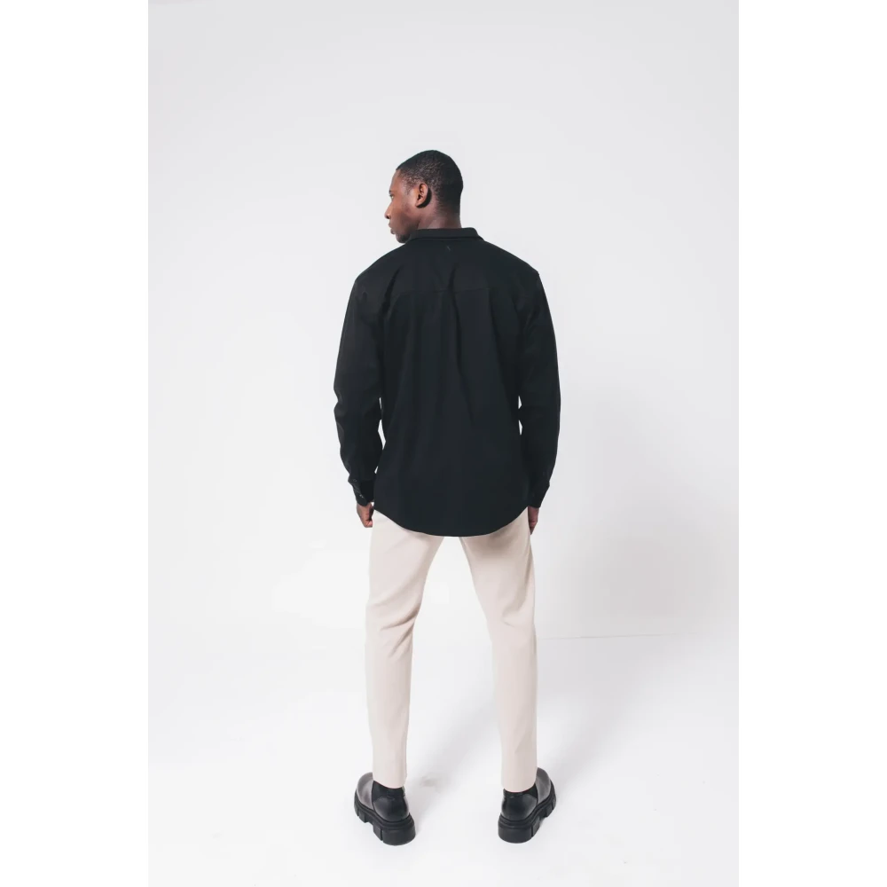 Aeden Zwarte Marley Shirt Black Heren