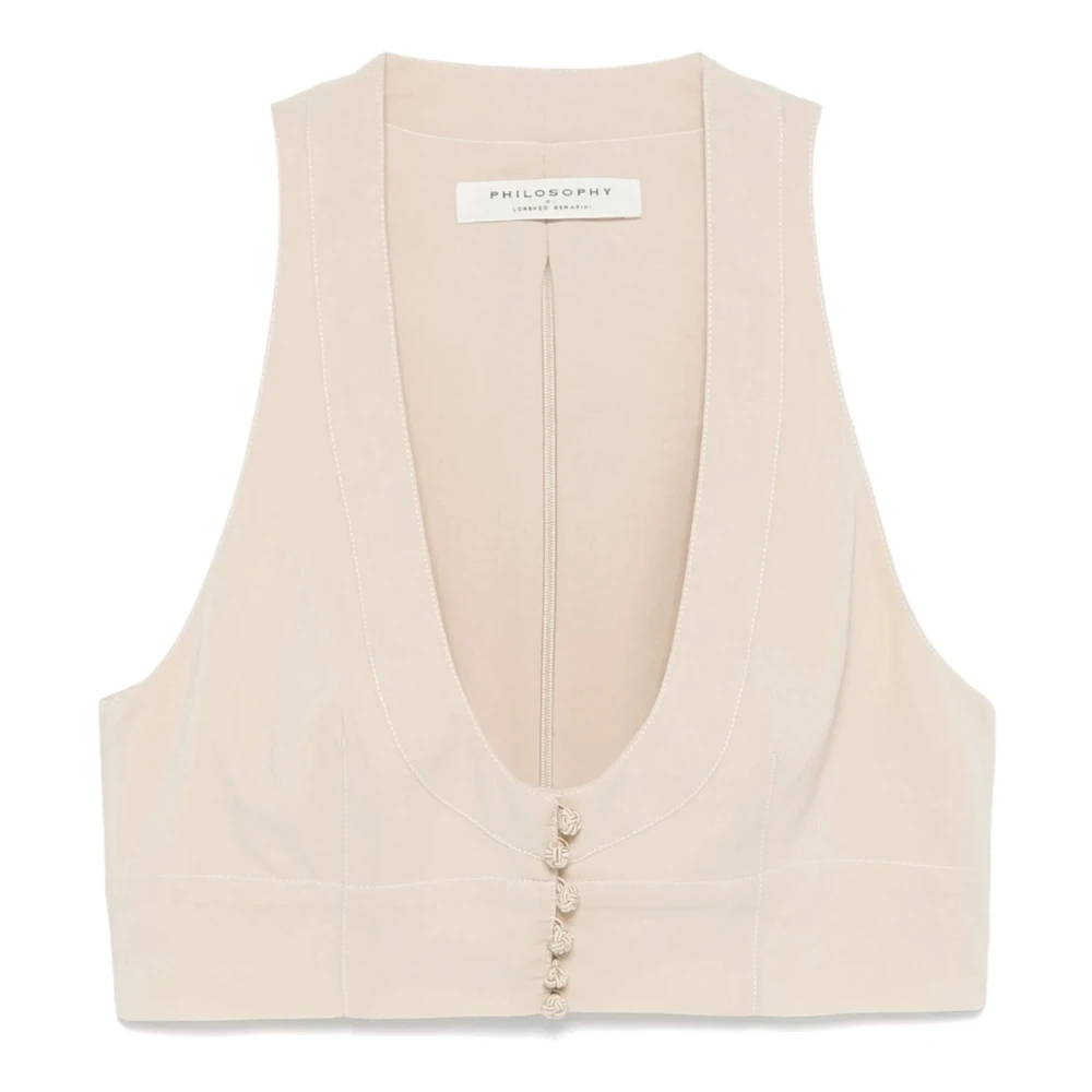 Tops > Sleeveless Tops - - Philosophy di Lorenzo Serafini - Modalova