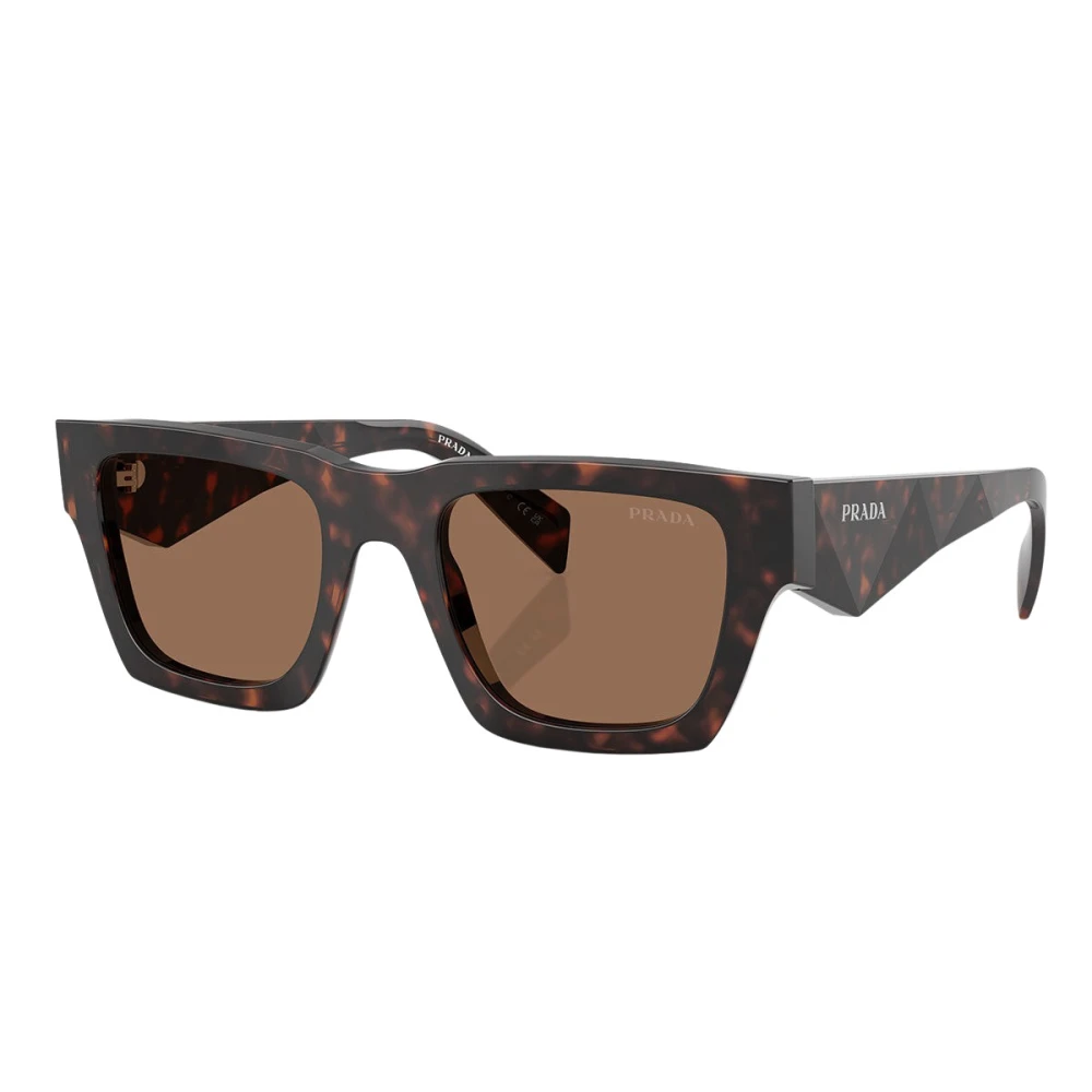 Prada Unisex Brown Sunglasses, 50 Mm, Pillow Sunglasses