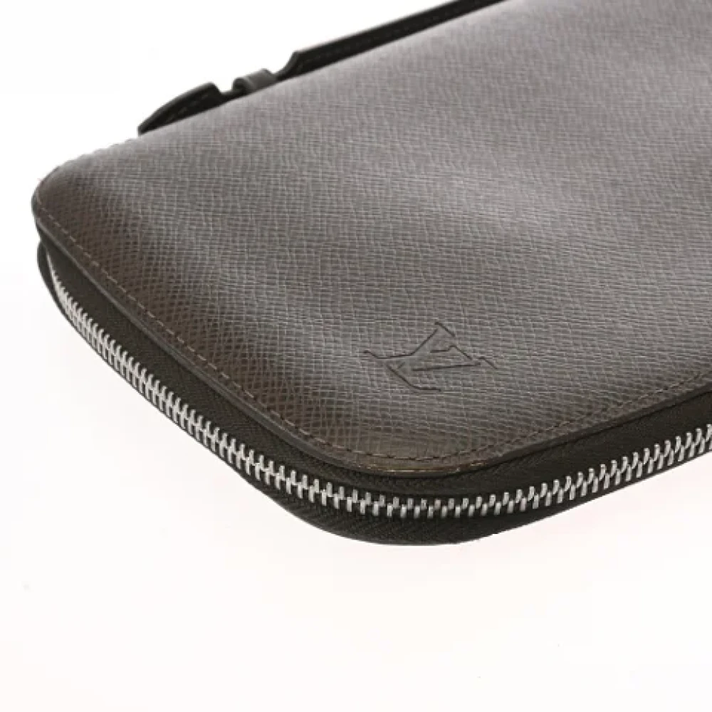 Louis Vuitton Vintage Pre-owned Leather clutches Brown Dames