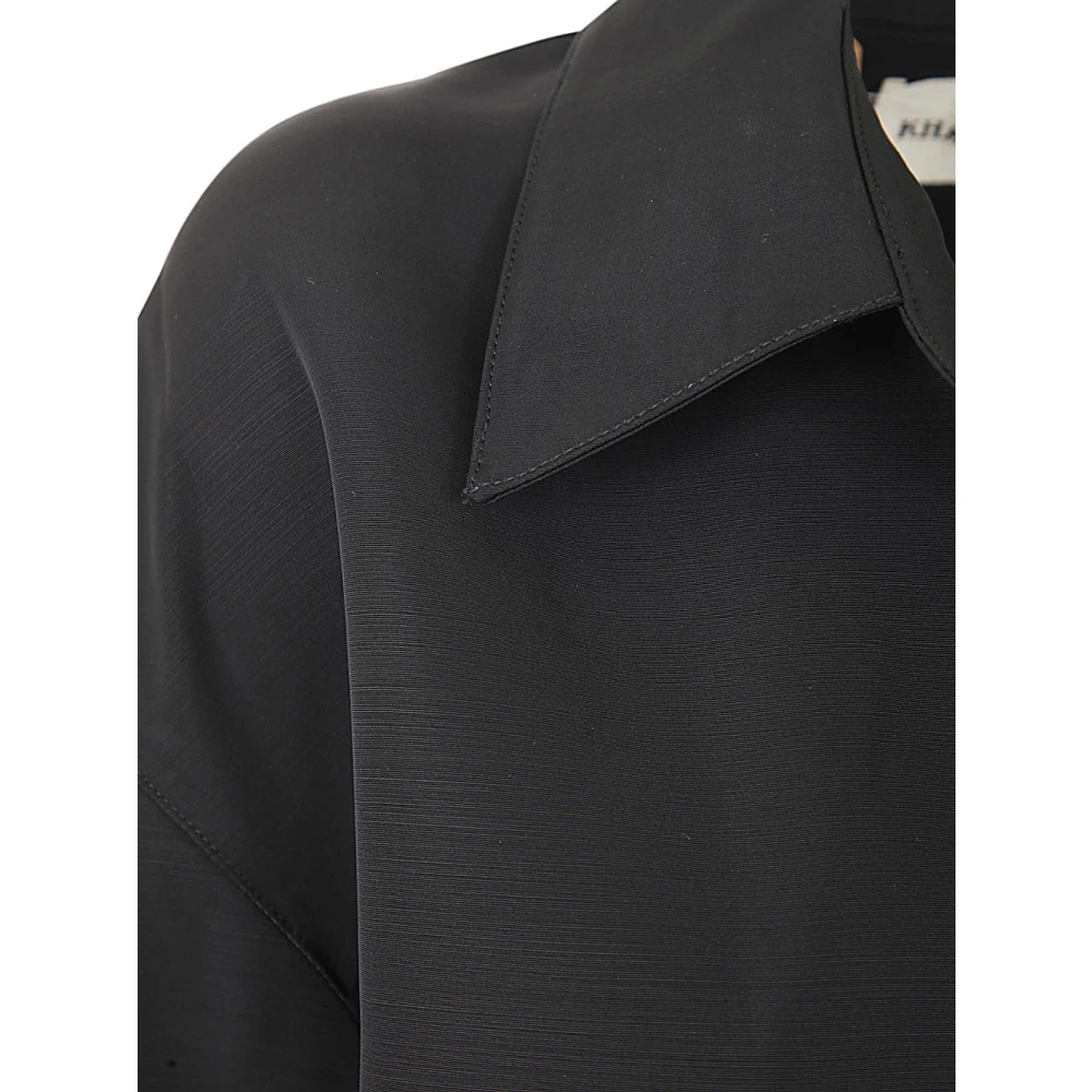 Khaite Elegante Zwarte Jurk voor Vrouwen Gray Dames