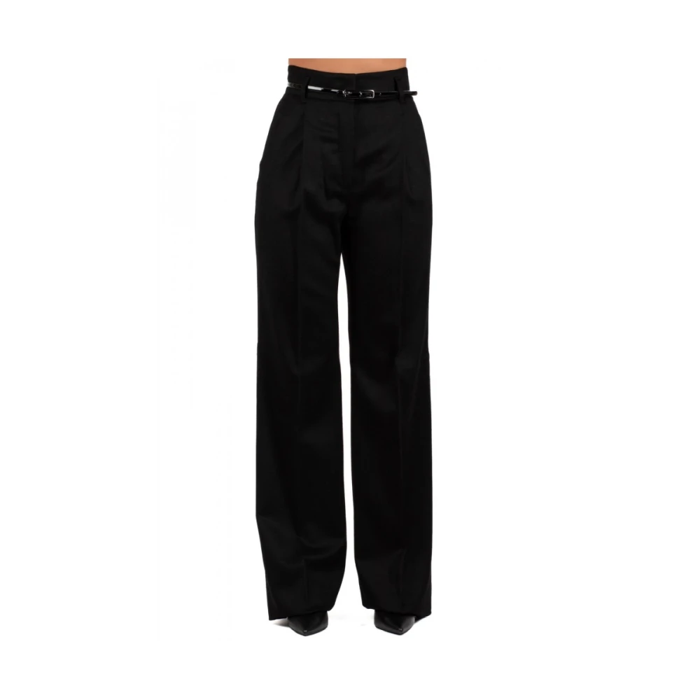 Max Mara Studio Stijlvolle Broeken voor Vrouwen Black Dames