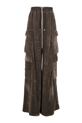 pantalon-cargo-velours-marron-taille-cordon