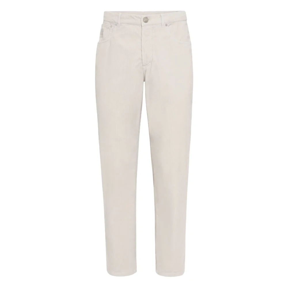 Trousers > Slim-fit Trousers - - Brunello Cucinelli - Modalova