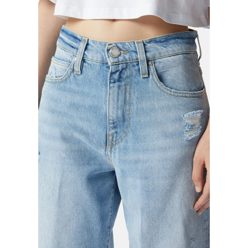 pinko Stijlvolle Broek voor Vrouwen Blue Dames