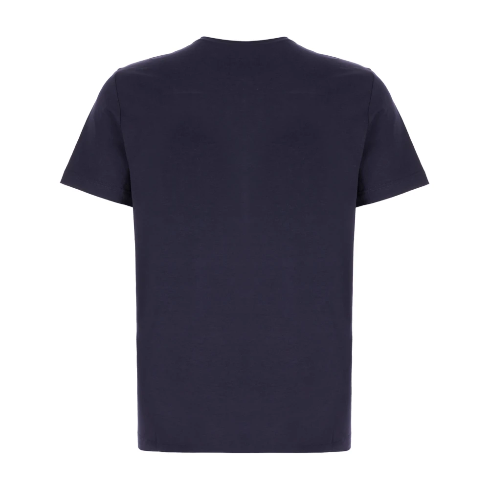 Dondup Casual Katoenen T-Shirt voor Mannen Blue Heren