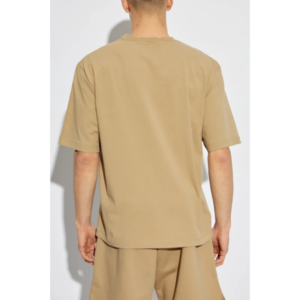 Dsquared2 T-shirt met logo Green Heren