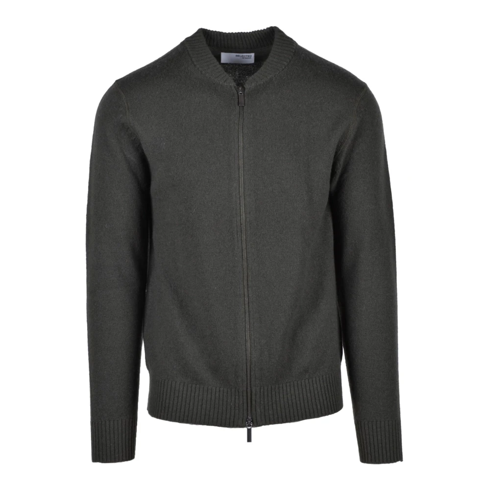 Selected Femme Lana Cardigan Klassiek Model Green Heren