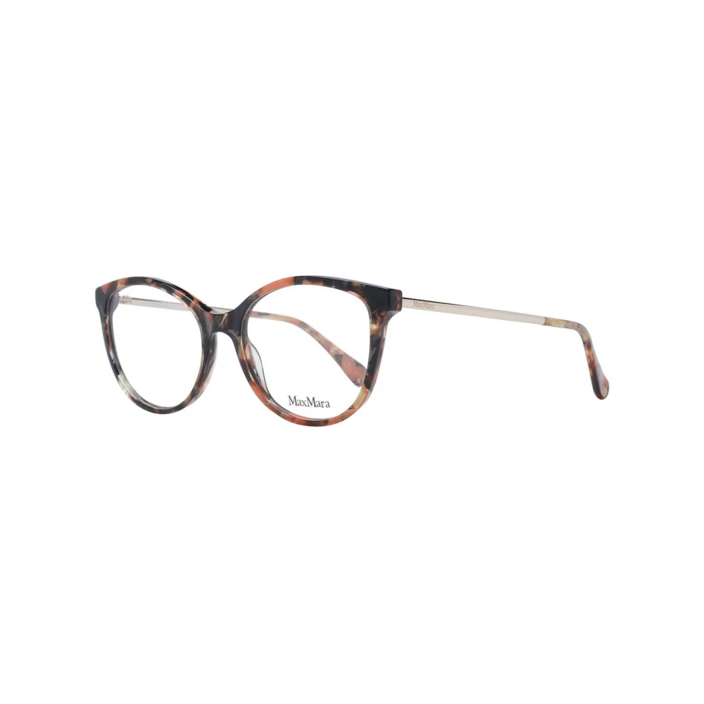 Max Mara, Accessoarer, Dam, ONE Size, Brune sommerfuglformede optiske briller