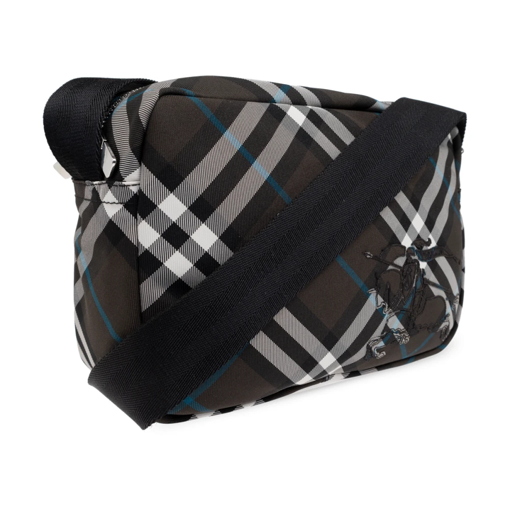 Burberry Schoudertas Check Brown Heren