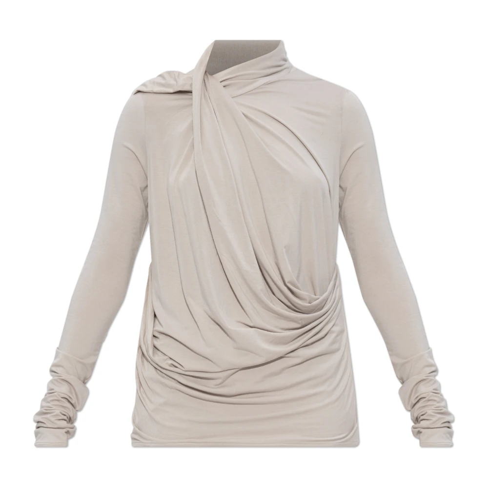 Entire Studios Vrouw Grijs Draped Top