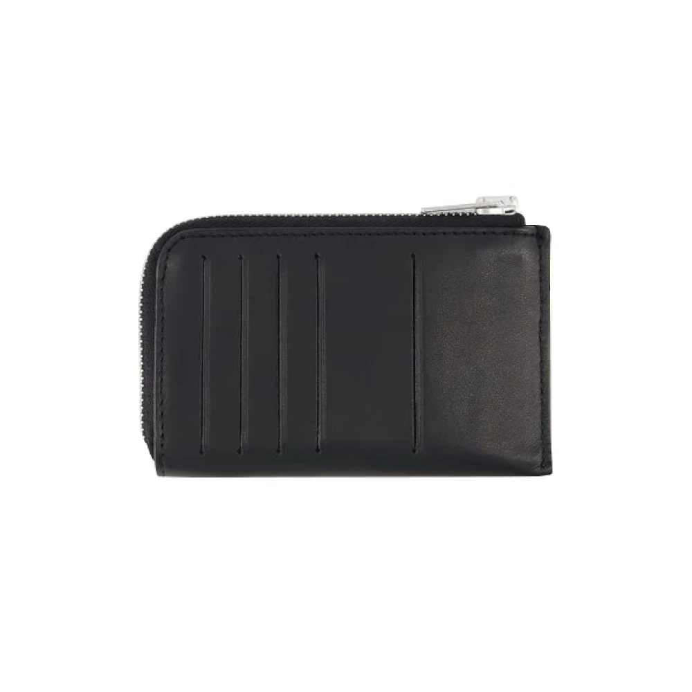 Maison Margiela Leather wallets Black Dames