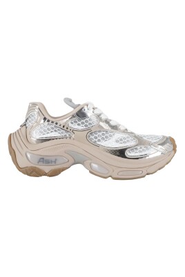 sneakers-dragon-argent-blanc-mesh-caoutchouc