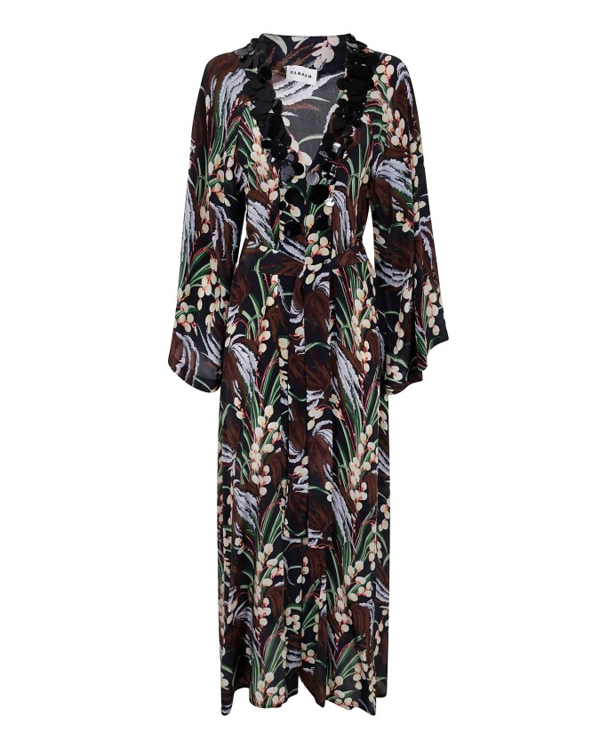 robe-longue-noire-imprimee-avec-paillettes