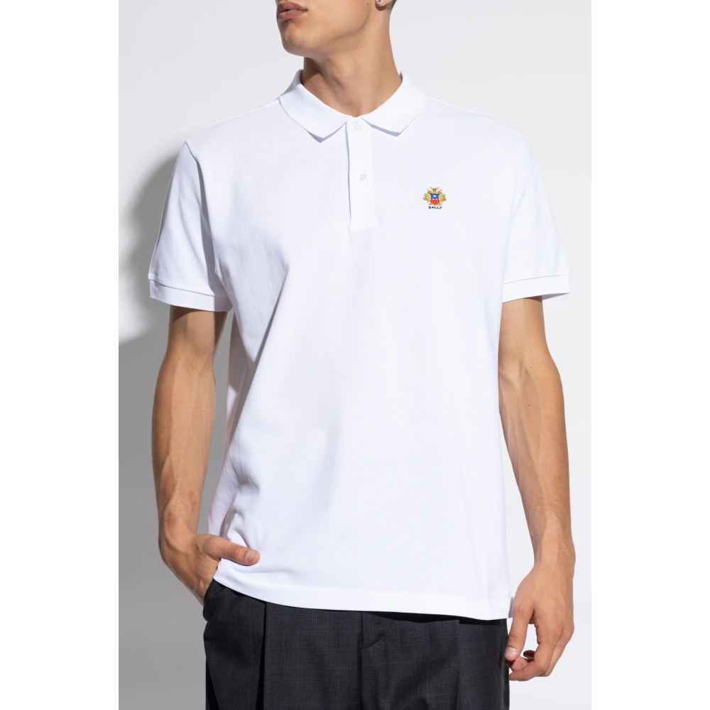 Bally Polo met Logo White Heren