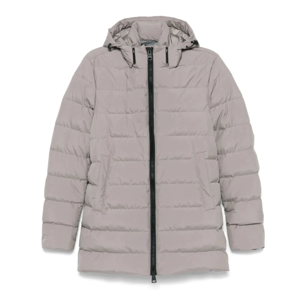 Herno Beige Laminar Parka Windstopper Jas Beige Heren