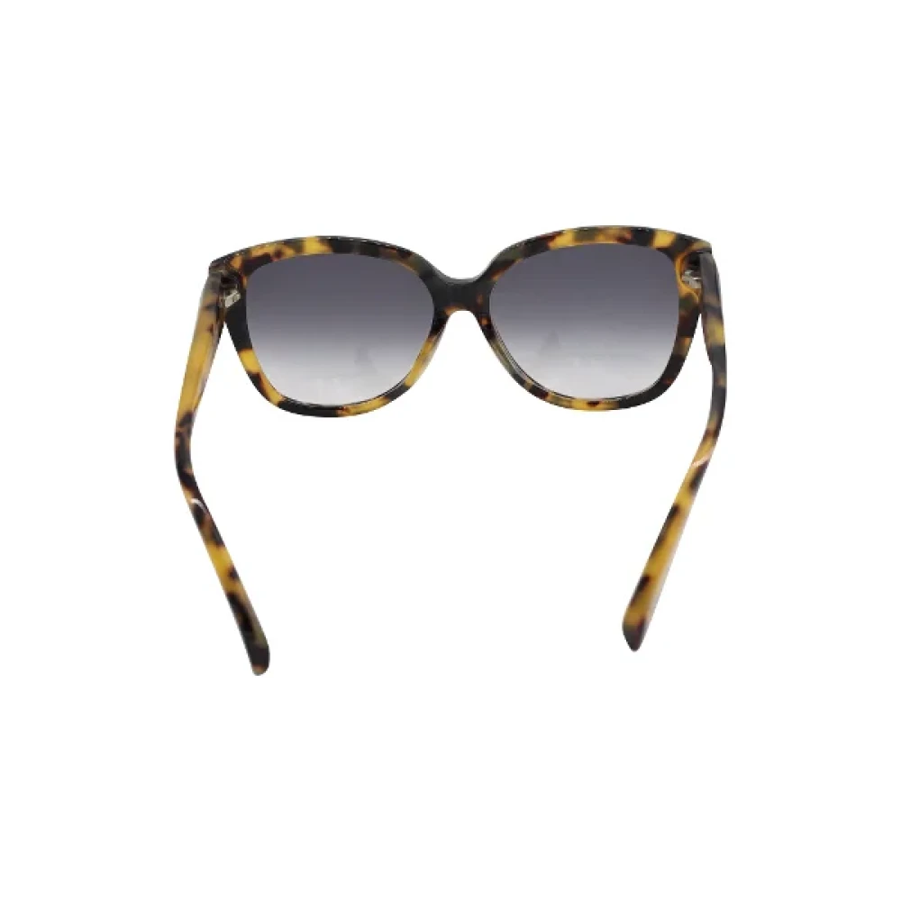 Alexander McQueen Pre-owned Acetate sunglasses Brown Dames