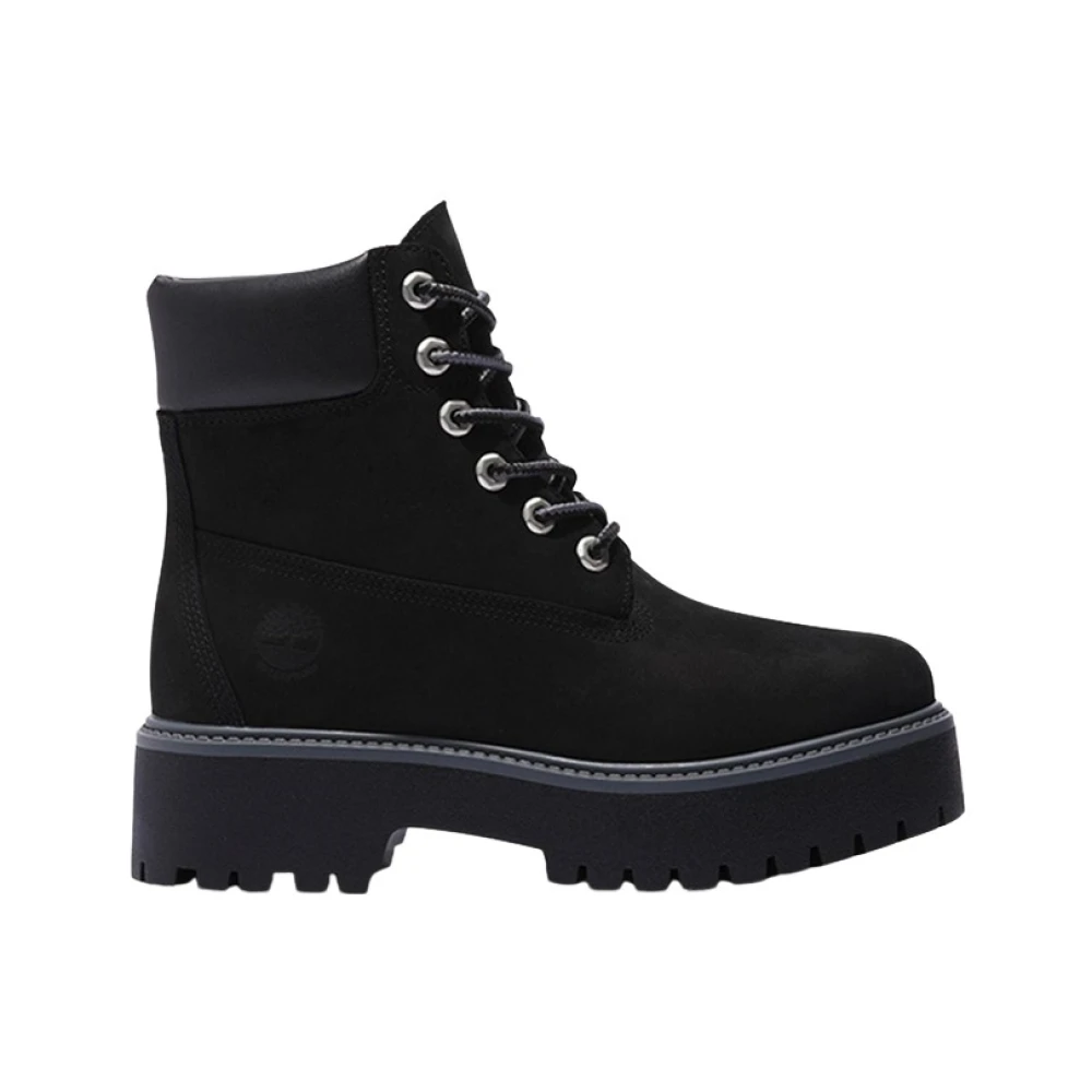 Timberland Black Lace Up Waterproof Boot - Female - Lace-Up Boots - Black - 5 Uk - Shoes