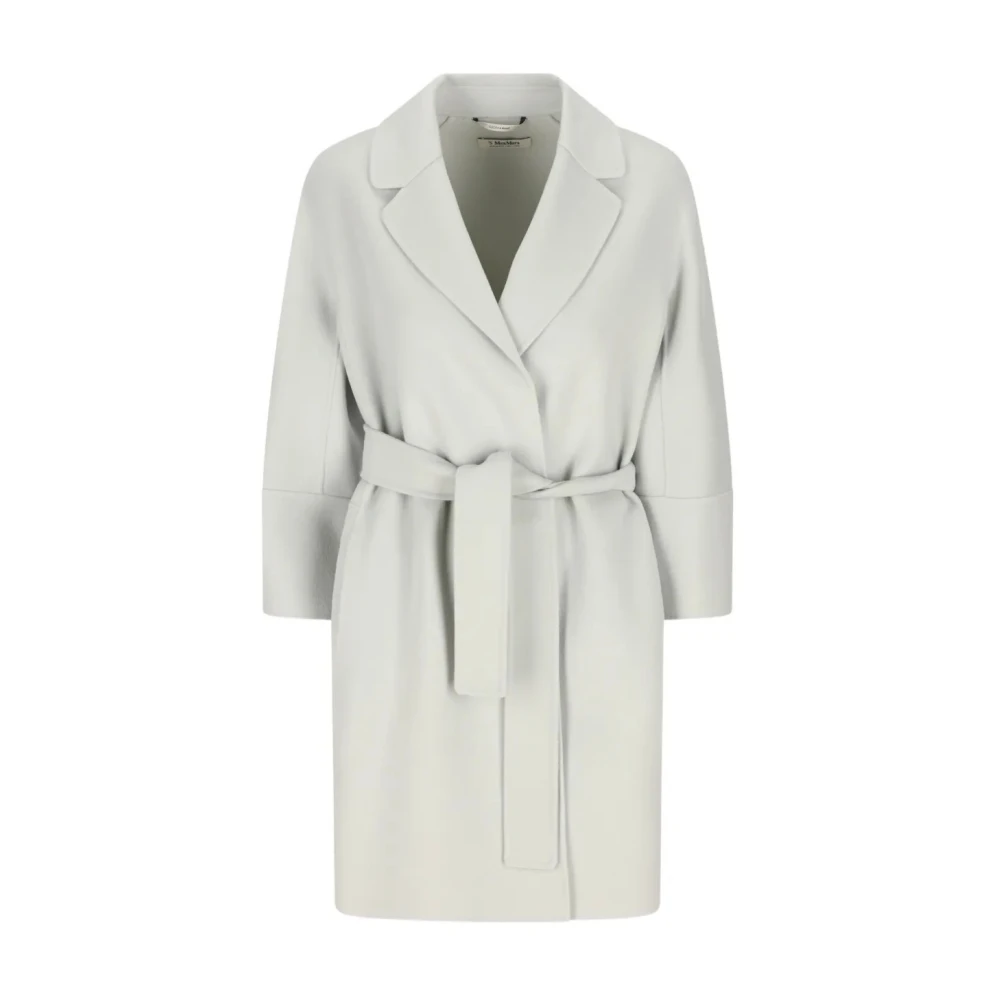 Max Mara Women's Green Arona Cappotto 086 - Belted Coats - Xs - Coats